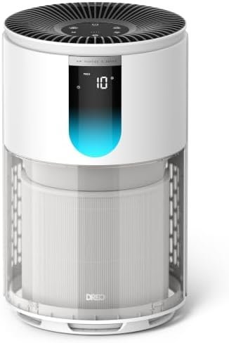 DREO Home Air Purifier 539, Bedroom HEPA Air Cleaner
