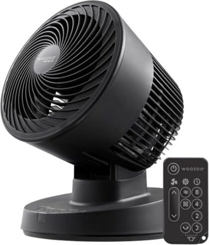 IRIS USA WOOZOO Air Circulator Fan with Remote