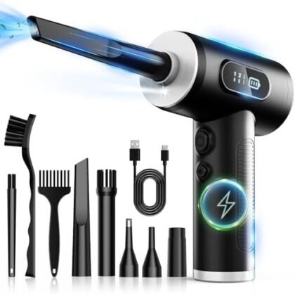 Compressed Air Duster-3 Gear Adjustable 100000RPM Electric Air Duster